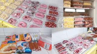 COMO ORGANIZO AS CARNES PARA O MÊS| MUITA PRATICIDADE! Bia Miranda  ✨