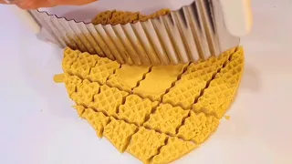 Very Satisfying and relaxing video 📹 Cutting Kinetic sand ASMR #14