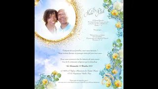 « Cérémonie de mariage de Nadia et Patrick le 10 10 2021  »
