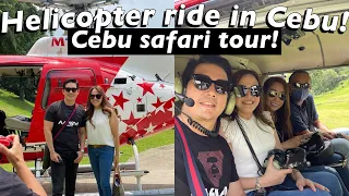 Helicopter Ride to Cebu Safari! | Richard Yap