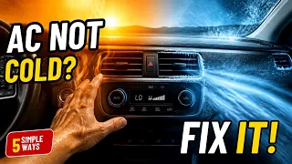 Car AC Not Cold Enough? Try These 5 Things