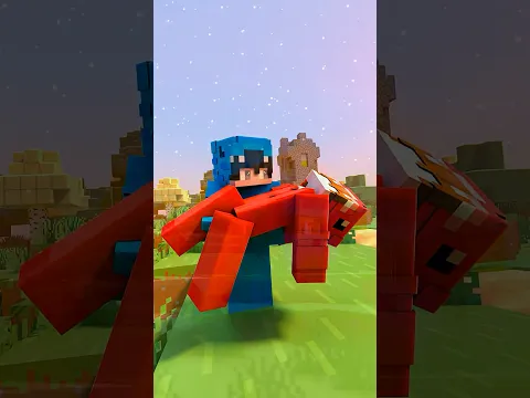 Cuando Tu Amigo tiene Medio Corazón en Minecraft💔
