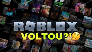 O roblox voltou?! Quando voltar pode ser uma possível atualização!!