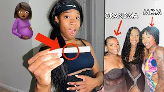 I TOLD MY MOM AND GRANDMA I'M PREGNANT PRANK!!!