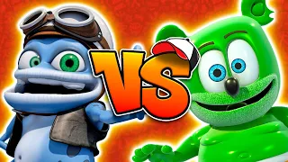 (A Batalha do Século🔥) GUMMY BEAR VS CRAZY FROG