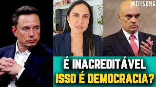 Magno Malta e Carla Cecato comentam a inclusão de Elon Musk no inquérito das Fake News