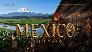 Evolution of Mexico | Fixed - Camera Timelapse 10,000 Years in 8 Mins