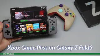 Xbox Game Pass on Galaxy Z Fold 3