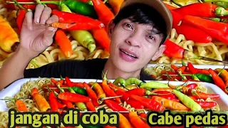 MUKBANG MIE TERPEDAS CABE MENTAH