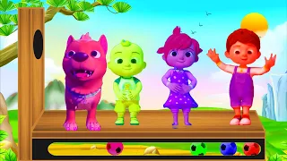 Baby Shark Learns Colors | CoComelon Nursery Rhymes & Kids Songs #11