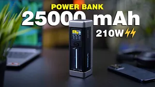 Akhirnya Nemu POWER BANK 🔋 Se-BAGUS INI!! 25.000 mAh Max Output 210W⚡ CUKTECH 20 POWERBANK