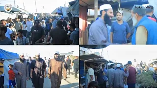 جولة دعوية في منطقة العطار بخانيونس