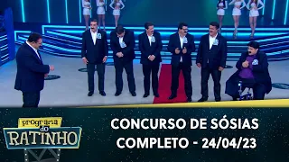 Concurso de Sósia - Completo | Programa do Ratinho (24/04/23)