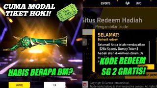 CARA HOKI SPIN SG 2 TROMPET 2024 | KODE REDEEM FF TERBARU HARI INI - Free Fire
