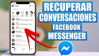 Como Recuperar CONVERSACIONES BORRADAS DE FACEBOOK MESSENGER desde el celular 2022