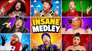 Insane Disney-Pixar-Dreamworks Medley! ft. Brian Hull and Whitney Avalon
