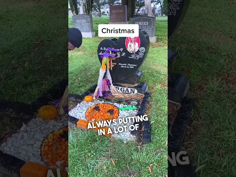 This Dad Decorates His Daughter's Grave Every Christmas ❤️