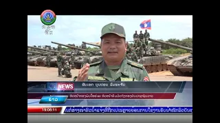 ເຫຼົ່າຮົບລົດຕັງ-ຍານເກາະ ຝຶກຊ້ອມການສະເເດງເພື່ອເຂົ້າຮ່ວມການເເຂ່ງຂັນຢູ່ ລັດເຊຍ. [29-07-2021]