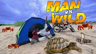 Man Vs Wild Spoof Part-5|24 Hours Survival Challenge With Kuttipuli|Camping Tent Making|VFS|Suppu