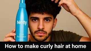 How to make curly hair at home