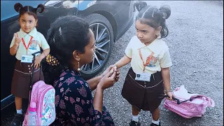 முதல் நாள் செம்மையை அழுதுட்டா AISHU FIRST DAY SCHOOL #deithagappayesmyson