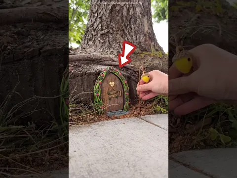 build magical fairy house #shortsvideo