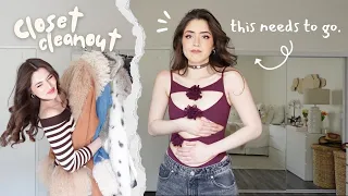 I broke up with my closet.