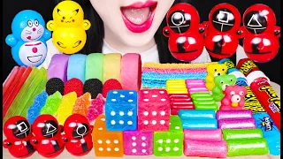 ASMR DICE CANDY, ROLY-POLY-TOY, COTTON CANDY, SPRAY JUICY DROP 롤리폴리토이, 주사위 사탕, 스프레이 쥬시드롭 먹방 MUKBANG