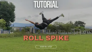 TRAINING ROLL SPIKE SEPAK TAKRAW STEP BY STEP #tutorialrollspike #sepaktakraw