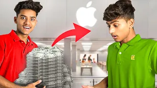 Giving my Brother ₹1,00,000 to Spend in 1 Hour Challenge !