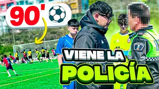 Este GOL en el ÚLTIMO MINUTO provoca un final de INFARTO *nos PEGAN y viene la POLICÍA*