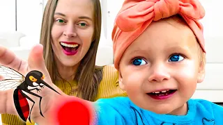 Canción de mosquitos y Aplaude | Maya Mary Mia Familia | Canciones Infantiles