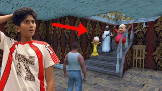 GRANNY TRAPPED MOTU PATLU IN INDIAN BIKE DRIVING 3D