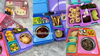 Samantha’s weekly lunch compilations/Loncheras de la semana de Samantha #kidslunchideas #lunchbox