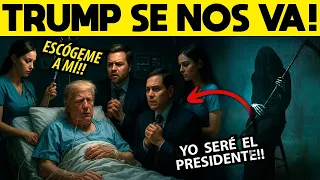 TRUMP SE NOS VA! JD VANCE PRESIDENTE! MARCO RUBIO NO LO PERMITIRÁ. REVELAN TERRIBLE SECRETO