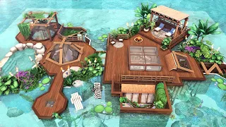 Jungle Underwater House 🐍🌊 | The Sims 4 - Speed Build (NO CC)