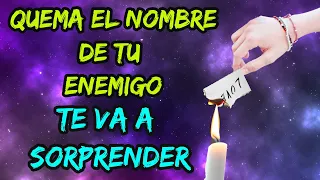 933---SOLO ESCRIBE EL NOMBRE DE TU ENEMIGO EN UN PAPEL Y MIRA LO QUE PASA/ te sorprenderá