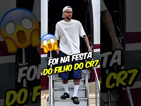 CRISTIANO JR CONVIDOU O NEYMAR PRO SEU ANIVERSÁRIO🤯