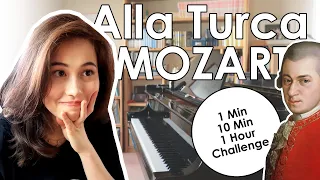 1Min, 10Min, 1Hour Challenge: Mozart Alla Turca, Sonata KV 331- Turkish March
