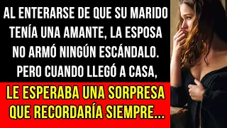 Tras descubrir que su marido tenía una amante, la esposa preparó una sorpresa que él recordaría...