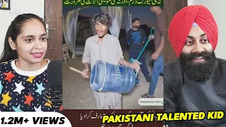 REACTION on Amazing Dhol Beats with Water Bottle | Pakistani Talented Kid  | Pak Street Talent