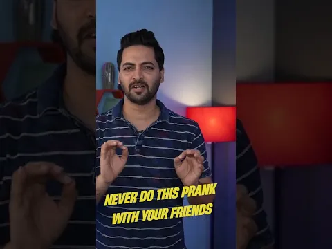ये Prank अपने दोस्त ke Sath कभी मत Karna 😂 #Shorts