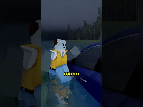 ¡El Niño de Papel Salvó a Brick! 🥹🌧️💖 #anime #animation #roblox