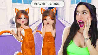 COPIANDO EL OUTFIT DE MI AMIGA EN DRESS TO IMPRESS ROBLOX
