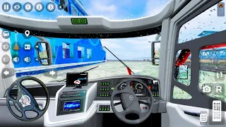 Bus Simulator Indonesia | JETBUS 3+ SHD | Night Driving | Real 3D Simulator | Android Gameplay