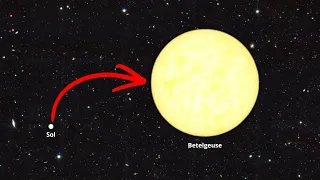 Esto pasaría si cambiáramos el Sol por Betelgeuse