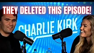 Charlie Kirk & Erika Kirk's FIRST Podcast (DELETED VIDEO)