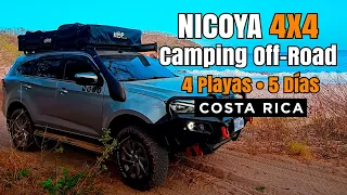 🚙 Nicoya 4×4: 🏕️ Camping Off-Road • 4 Playas en 5 Días 🌴 | Costa Rica 🇨🇷