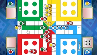 Ludo game in 4 players | Ludo King 4 players | Ludo gameplay #899