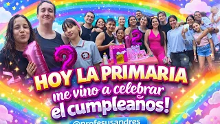 La primaria me celebró el cumpleaños 🙏🏻💗✨